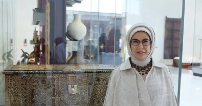 Emine Erdoğan, Umman'daki Ulusal Müze'yi ziyaret etti