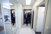 Cumhurbaşkanı Erdoğan 500 bin sosyal konut projesinin örnek dairelerini gezdi