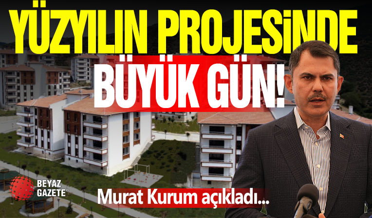Murat Kurum: Yüzyılın Konut Projesi’ni Bugün Paylaşıyoruz