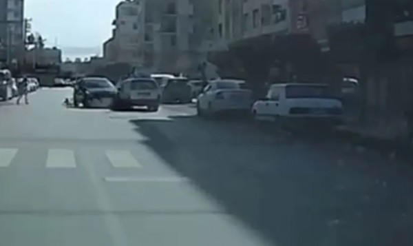 Yola Fırlayan Çocuk Kazaya Sebep Oldu!