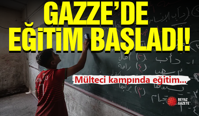 Gazze'de Eğitim Başladı!