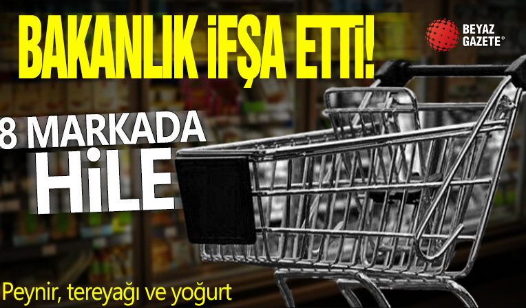 Peynir, tereyağı ve yoğurt! Bakanlık ifşa etti, 8 markada hile