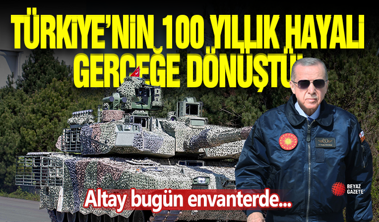 Milli gurur Altay, TSK Envanterinde: Türkiye’nin 100 Yıllık Hayali Gerçeğe Dönüştü