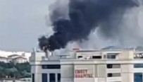  PENDİK YANGIN - Pendik'te Hastanede Yangın Çıktı!