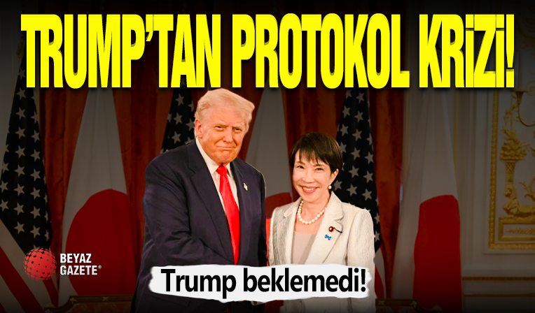 Trump'tan Protokol Krizi!