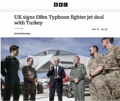 Türkiye'nin Eurofighter Hamlesi İsrail'i Ve Yunan'ı Korkuttu!