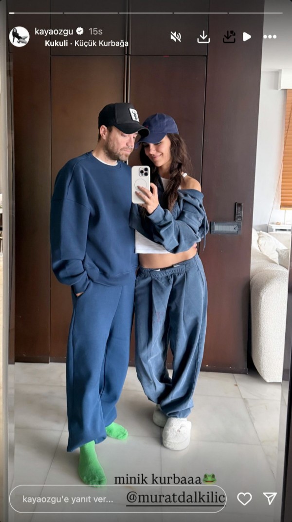 Ünlü çiftten yeni kare