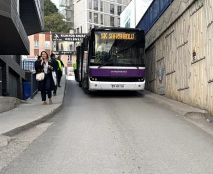 Şoför Faciayı Son Anda Önledi!