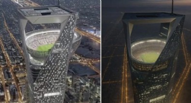 Suudi Arabistan’dan Dünyanın İlk ‘Gökyüzü Stadyumu’