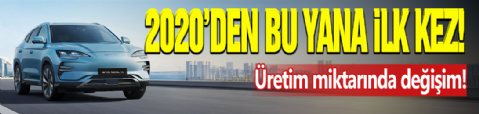 2020'Den Bu Yana İlk Kez!
