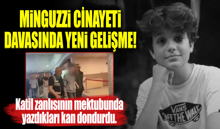 Ahmet Minguzzi davasında yeni delil: Katil zanlısının gönderdiği mektup ortaya çıktı