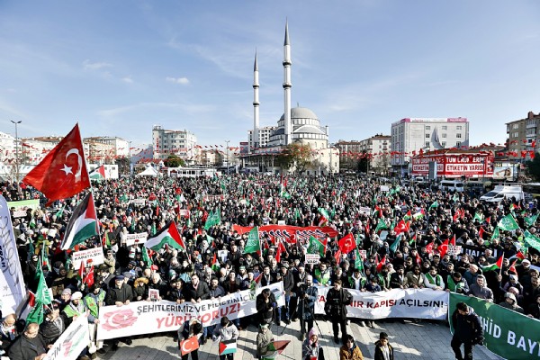 İstanbul Filistin İçin Yürüyor!