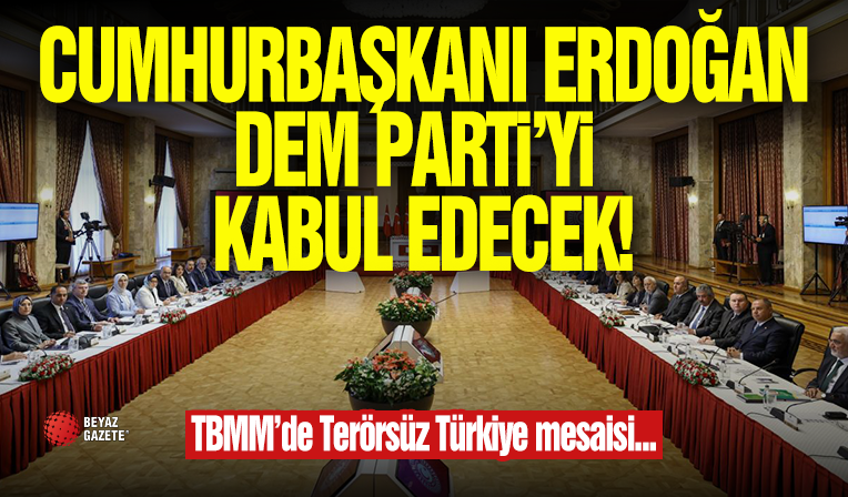 Cumhurbaşkanı Erdoğan DEM Parti'yi Kabul Edecek!