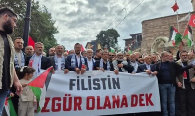 İstanbul Gazze İçin Yürüdü!