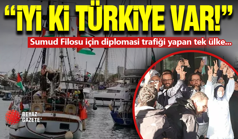 Sumud Aktivistleri Seslendi! 'İyi ki Türkiye Var!'