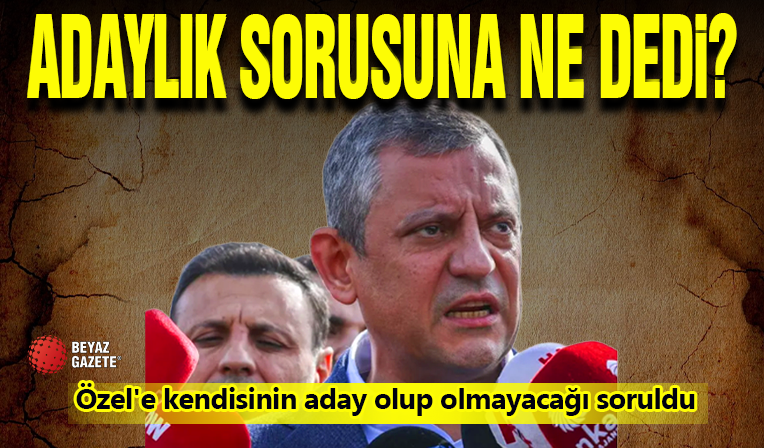 Tek Adam Özel Adaylık Sorusuna 'Hayır' Diyemedi!