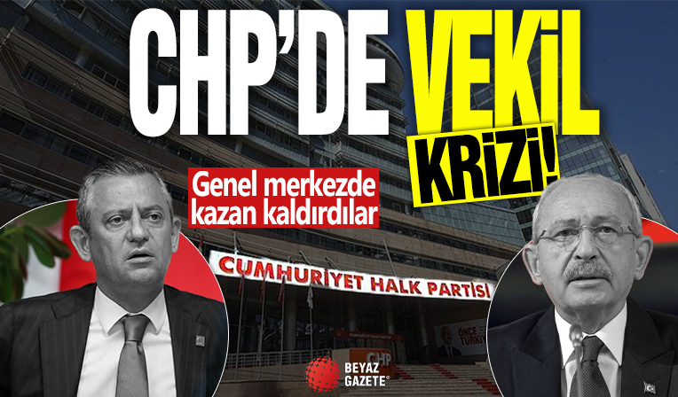 CHP'de vekil krizi! Genel merkezde kazan kaldırdılar