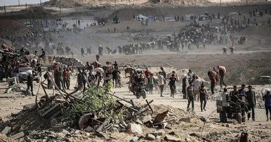 Soykırımcının son çırpınışları! Siyonist katil katliamı sürdürüyor