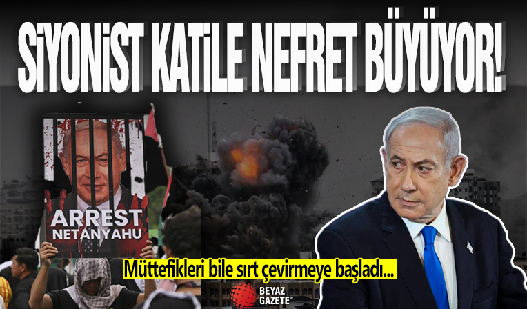 Siyonist Katile Müttefikleri Bile Sırt Çevirdi!