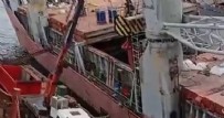 Bakım yapılan gemi yan yattı! 1 kişi öldü! Haberi