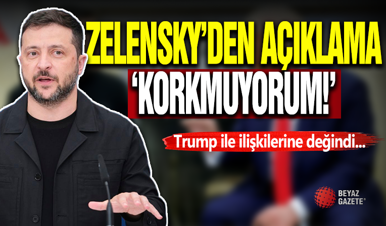 Zelensky'den Cesur Açıklamalar! ' Korkmuyorum '