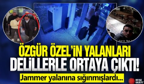 Jammer yalanına sığınmışlardı... Özgür Özel'in yalanları delillerle ortaya çıktı