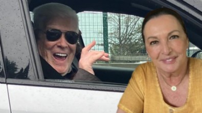 Gül Sunal trafikte İzzet Günay ile karşılaştı