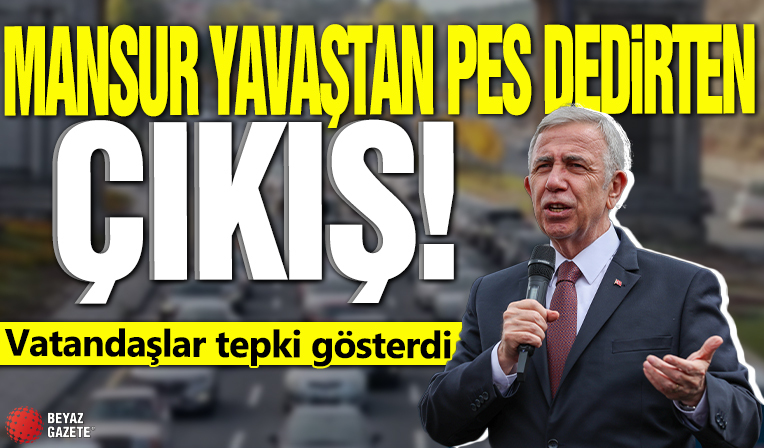 Mansur Yavaş'tan pes dedirten çıkış! Vatandaşlar tepki gösterdi