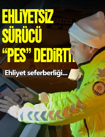 Ehliyetsiz Sürücü Arabası İçin Ehliyetsiz Arkadaşını Çağırdı!