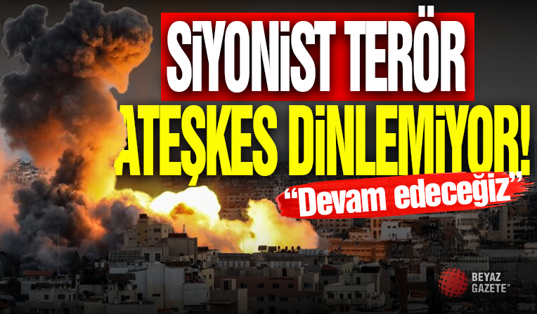 Siyonist Barbarlar Ateşkes Dinlemedi!