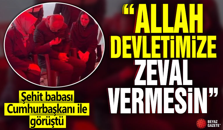 Cumhurbaşkanı Erdoğan'dan Samsunlu şehidin ailesine telefon