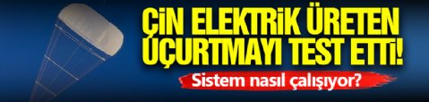 Elektrik Üreten Uçurtma Test Edildi!