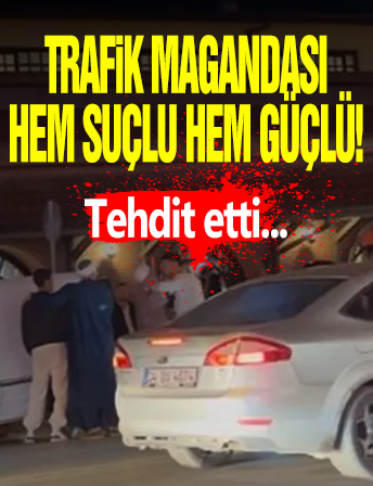 Eskişehir'de Trafik Magandaları! Hem Suçlu Hem Güçlü...