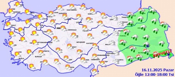 Meteoroloji Uyardı! 3 Bölgeye Uyarı!