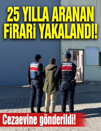 Kocaeli’de 25 yılla aranan firari operasyonla yakalandı