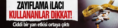 Zayıflama ilacı kullananlar dikkat! Ciddi bir yan etkisi ortaya çıktı