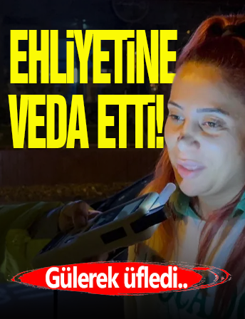 Alkollü Sürücü Ağlayarak Ehliyetini Kaptırdı!