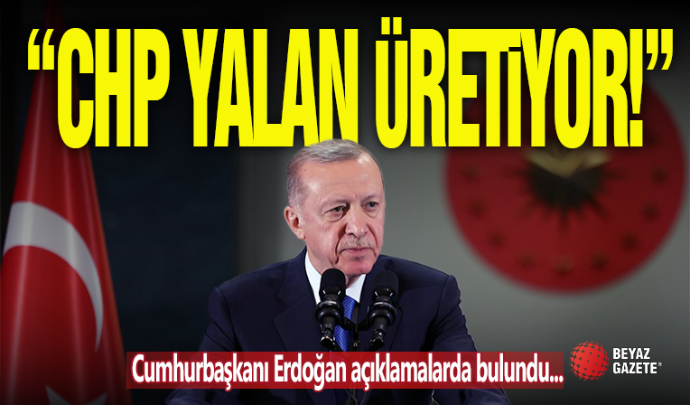Cumhurbaşkanı Erdoğan Açıklamalarda Bulundu!