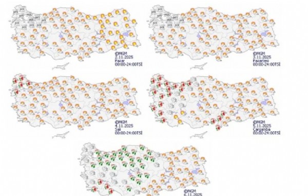Meteoroloji Uyardı! Sağanak Kapıda...