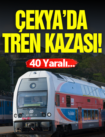 Çekya'da Tren Kazası!