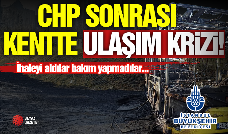 İETT Otobüsleri Alev Topuna Döndü!