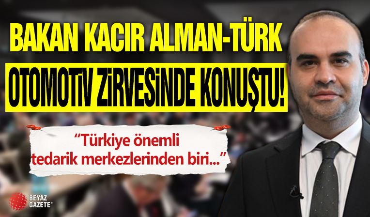 Bakan Kacır Otomotiv Zirvesinde Konuştu!