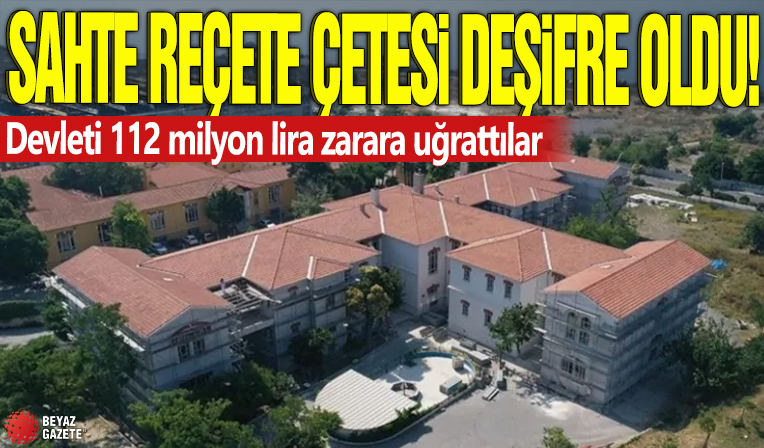 Balıklı Rum Hastanesi'nde sahte reçete operasyonu! Devleti 112 milyon lira zarara uğrattılar!