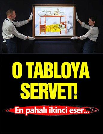 Frida Kahlo'nun Tablosuna Servet!