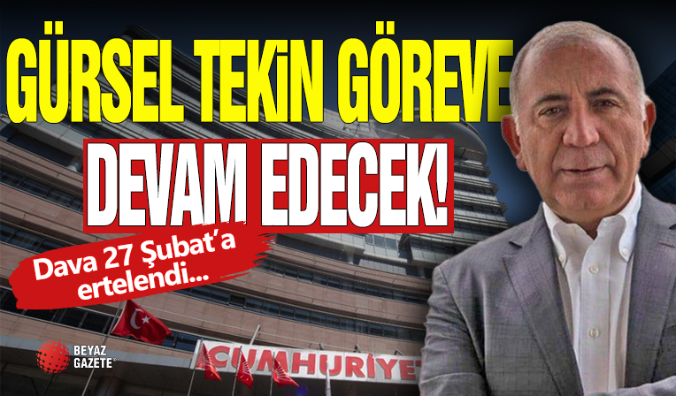 Gürsel Tekin Görev Başında!