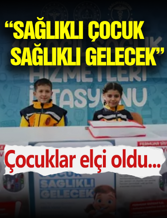 Öğrenciler Sağlık Elçisi Oldu!