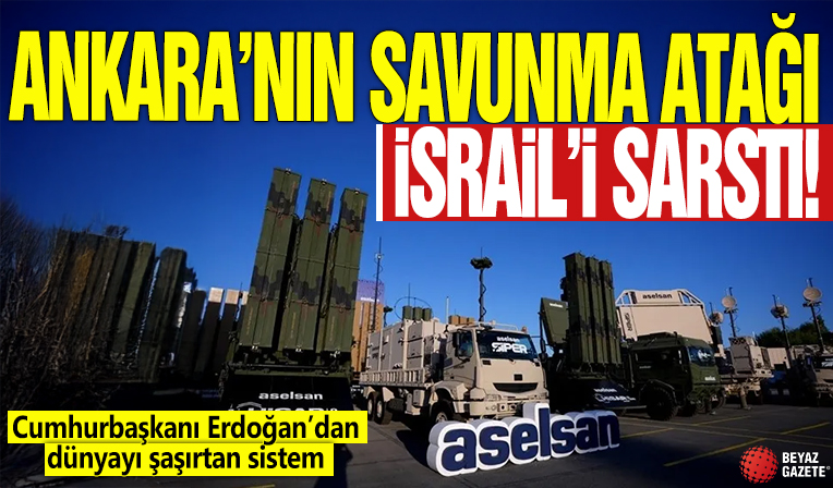 Ankara’nın savunma atağı İsrail’i sarstı! Cumhurbaşkanı Erdoğan’dan dünyayı şaşırtan sistem!