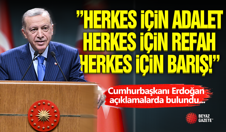 Cumhurbaşkanı Erdoğan Açıklamalarda Bulundu!