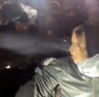 ALMAN POLİSİ - Filistin Destekçisi Kadına Yumruk Attı!