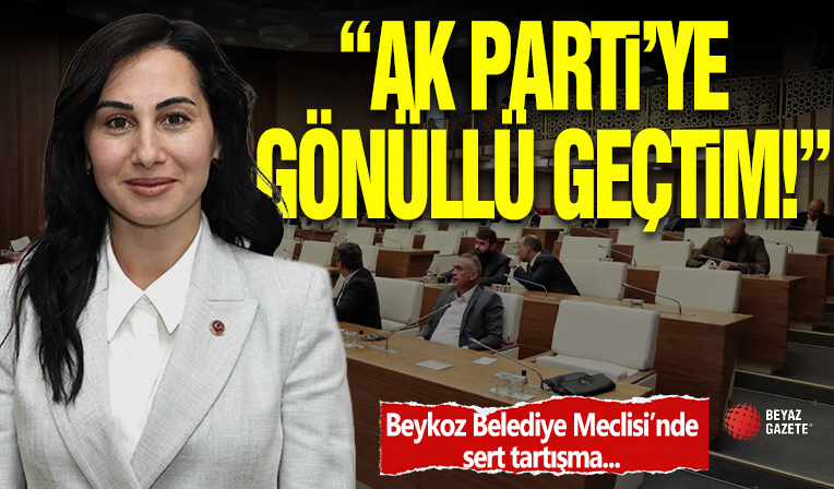 'AK Parti'ye Geçişim Gönülden'! Belediyede Sert Tartışma!